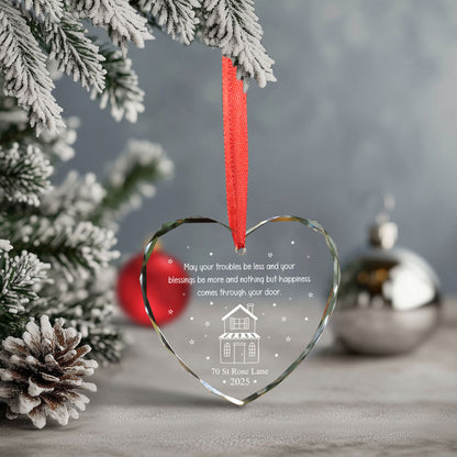 Personalized Christmas Ornaments For Couples Newlyweds Or Friends