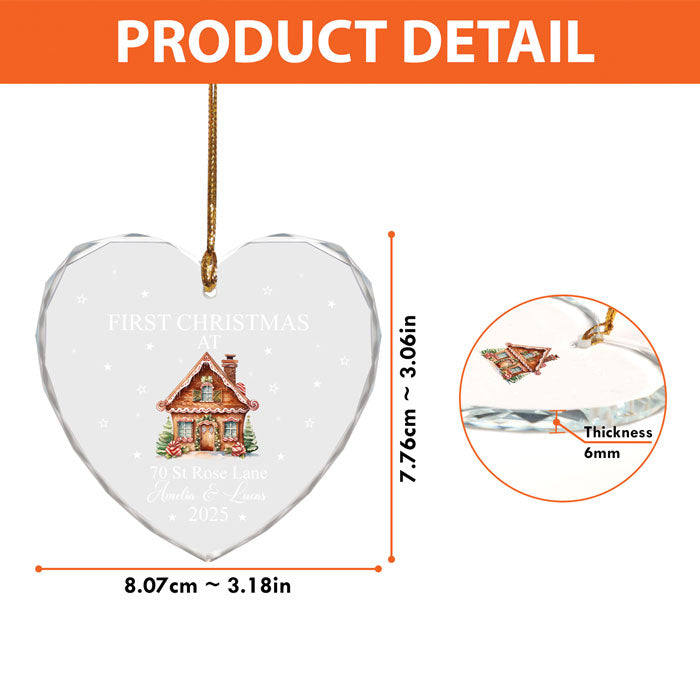 Custom Couples Gifts For Anniversary Or Any Occasion, New Home Ornament 2025