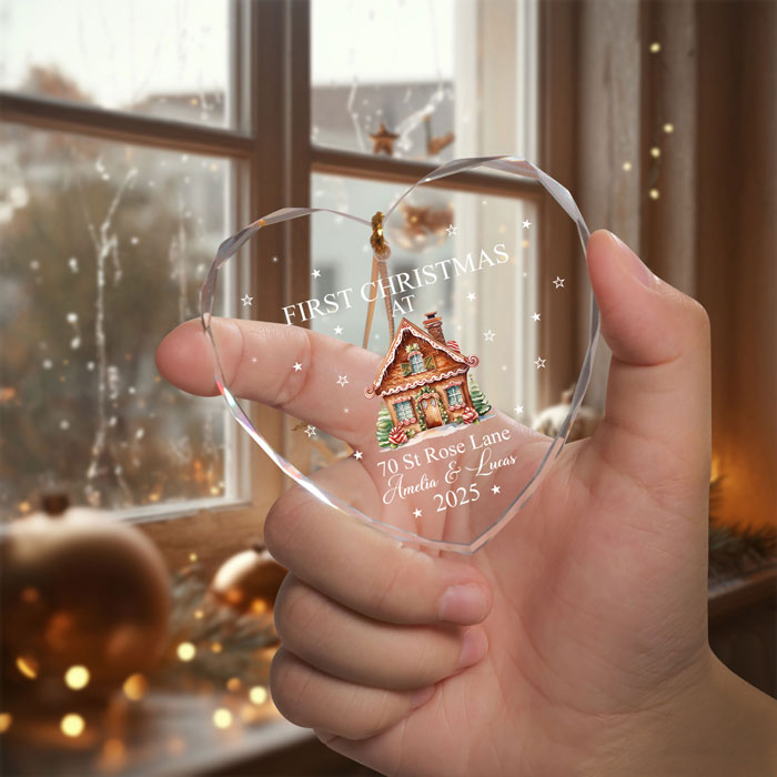 Custom Couples Gifts For Anniversary Or Any Occasion, New Home Ornament 2025