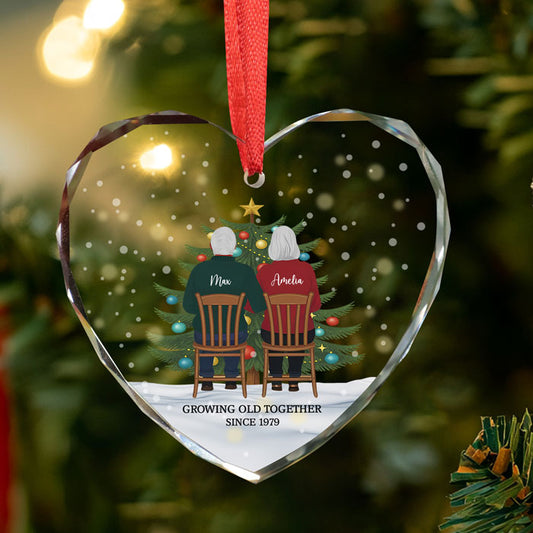 Custom Ornaments For Couples, Best Wedding Gifts For Older Couple