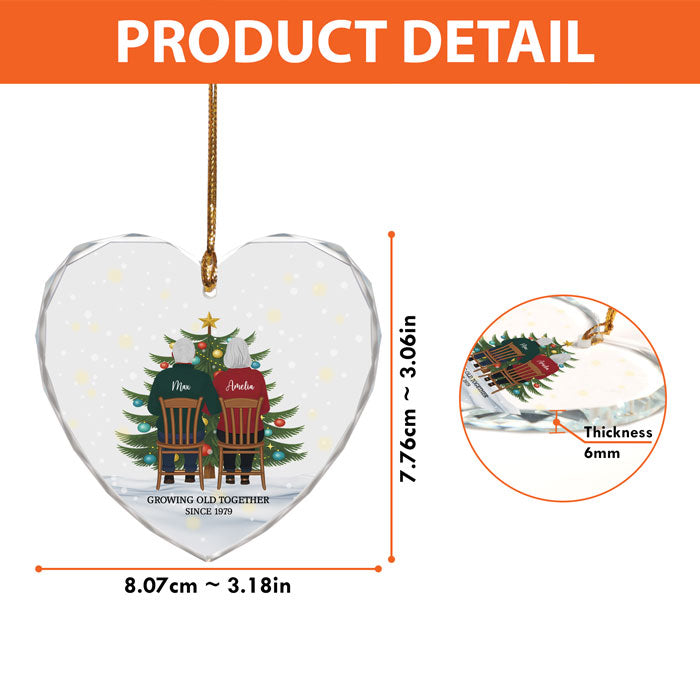 Custom Ornaments For Couples, Best Wedding Gifts For Older Couple