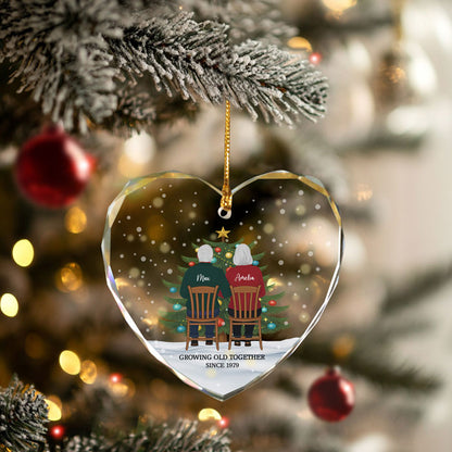 Custom Ornaments For Couples, Best Wedding Gifts For Older Couple