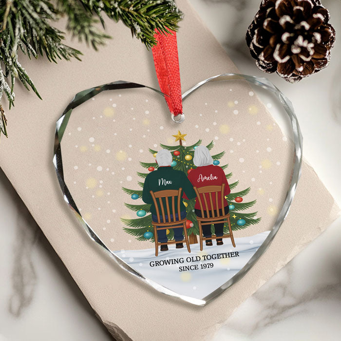 Custom Ornaments For Couples, Best Wedding Gifts For Older Couple