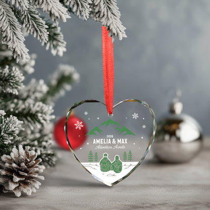 Personalized Christmas Ornaments For Couples, New Adventure Mr And Mrs Ornament 2025