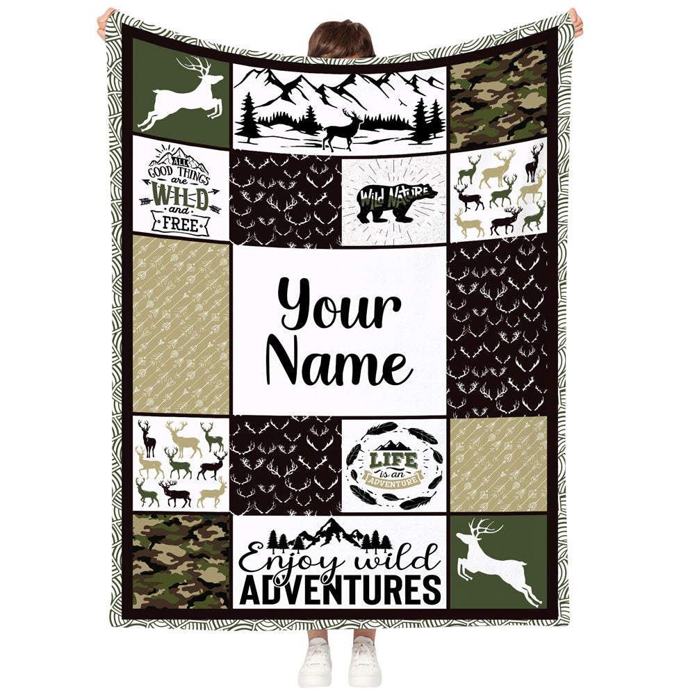 Personalized Baby Blanket For Boys Or Girls, Winter Blankets For Kids
