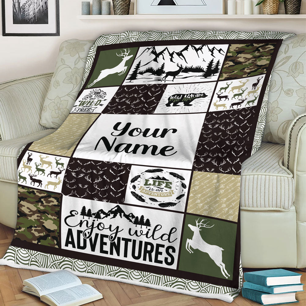 Personalized Baby Blanket For Boys Or Girls, Winter Blankets For Kids