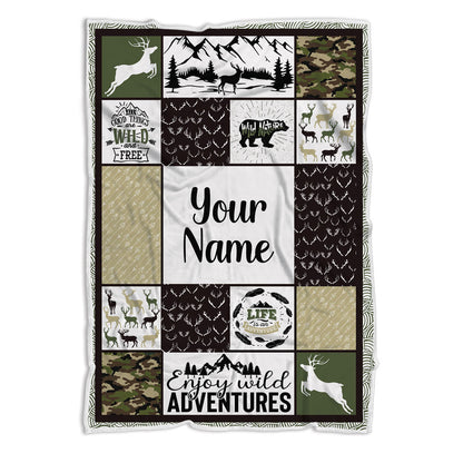 Personalized Baby Blanket For Boys Or Girls, Winter Blankets For Kids