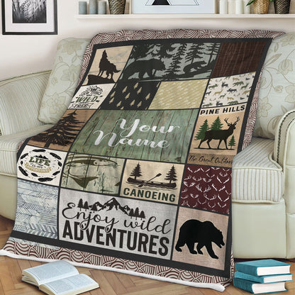 Custom Fleece Baby Blanket For Birthday New Year Or any Occasion