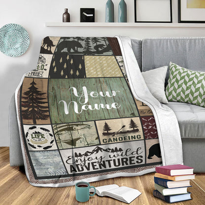 Custom Fleece Baby Blanket For Birthday New Year Or any Occasion