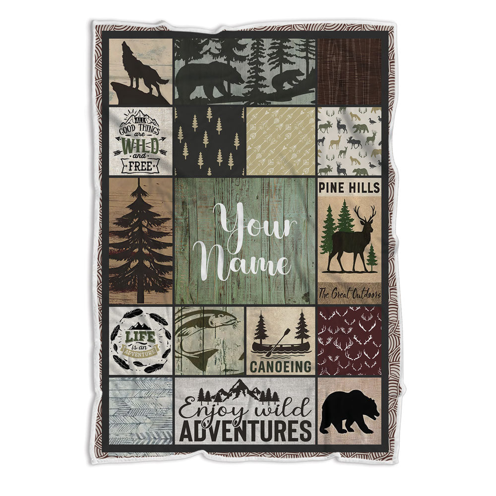 Custom Fleece Baby Blanket For Birthday New Year Or any Occasion