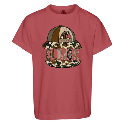 Personalized Halloween Kids Shirt - Custom Name Pumpkin Shirt - Kids Spooky Season Outfit, Spook Season Gift