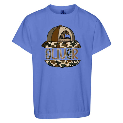 Personalized Halloween Kids Shirt - Custom Name Pumpkin Shirt - Kids Spooky Season Outfit, Spook Season Gift
