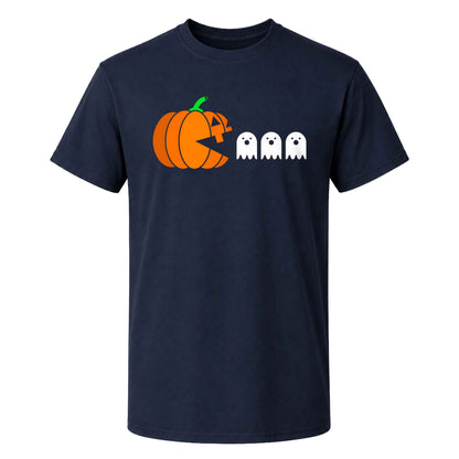 Pumpkin Ghost Graphic Halloween Sweatshirt, Spooky Season Jack O Lantern Shirt, Funny Halloween Gift