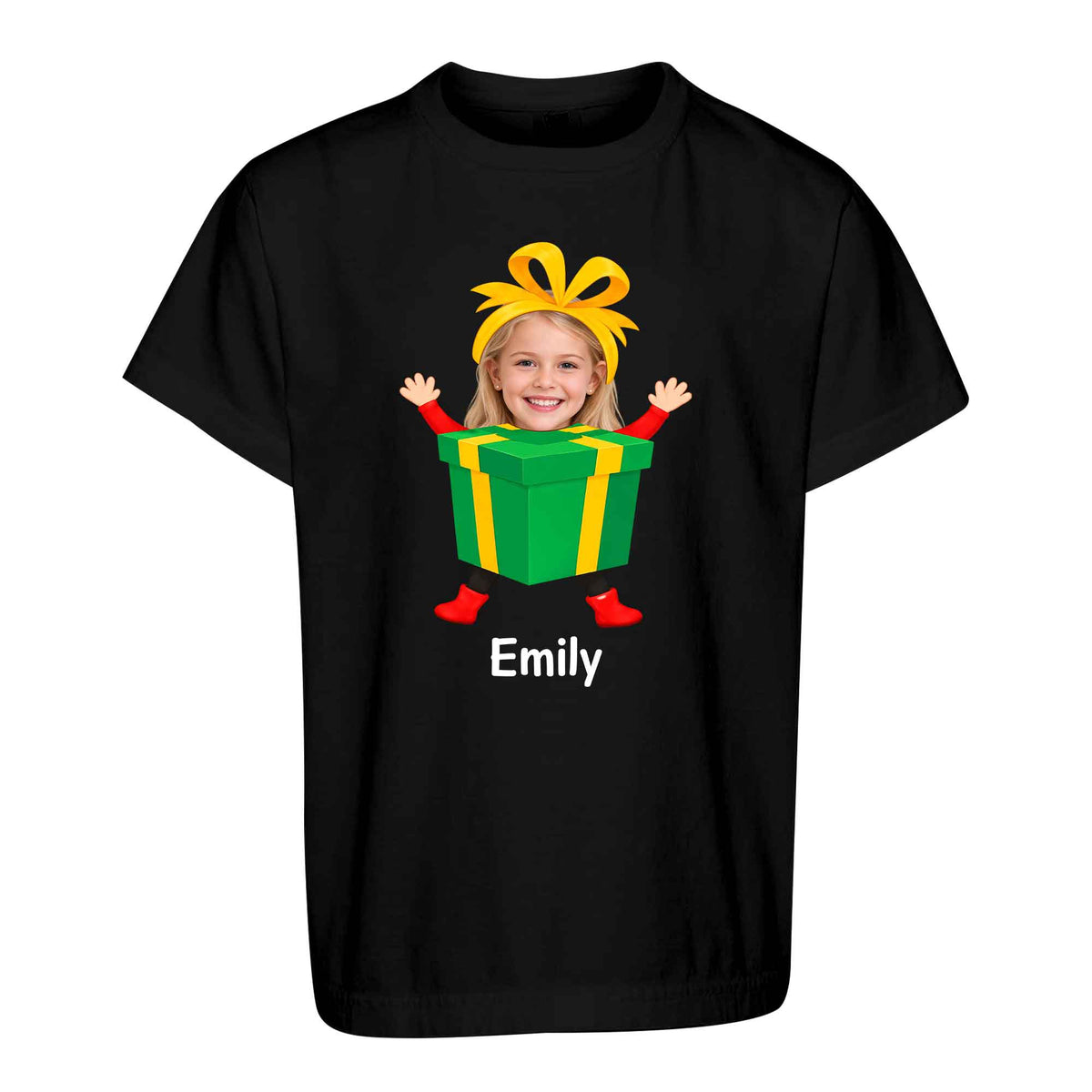 Custom Face Christmas Family Shirts, Personalized Holiday Characters, Matching Family Outfits
