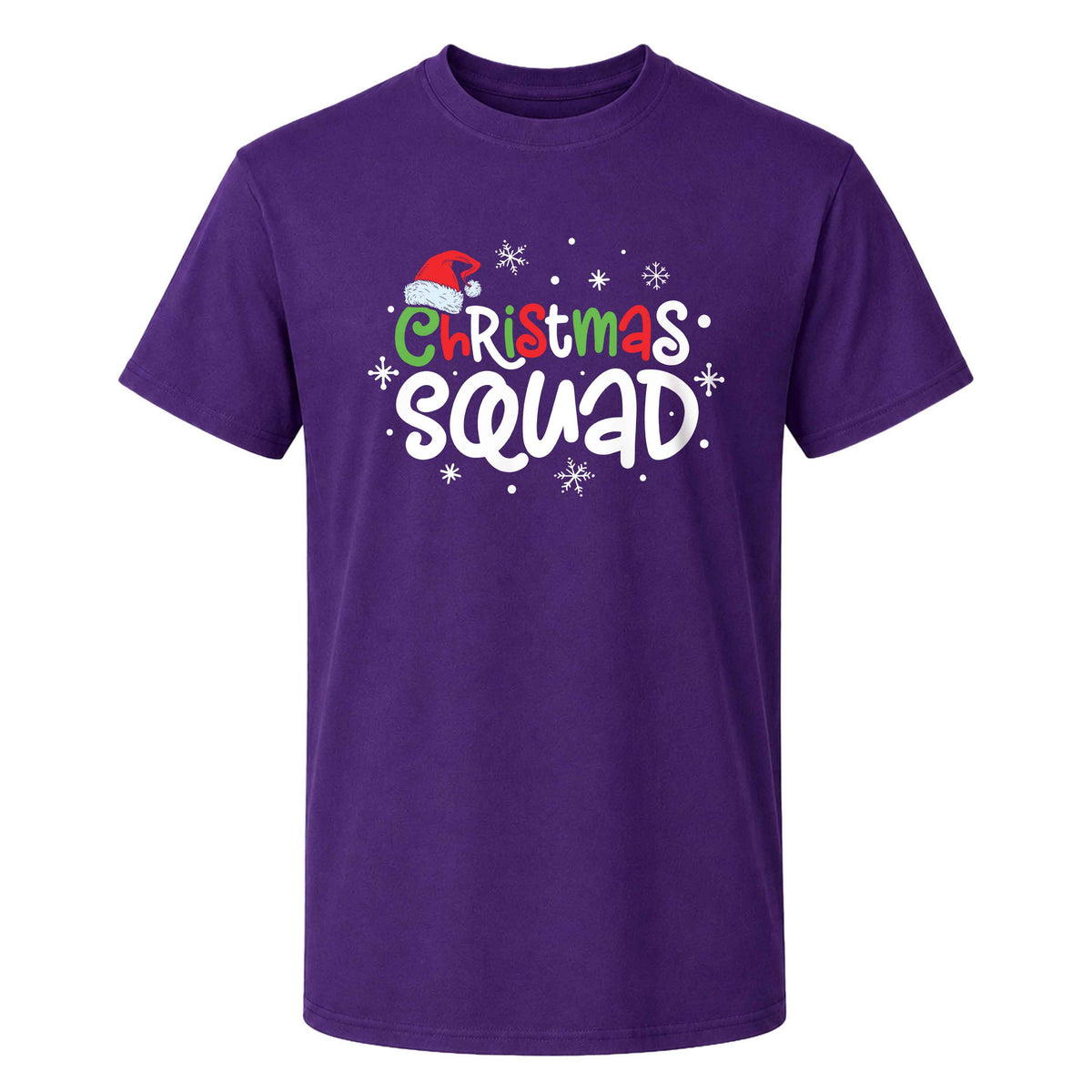 Christmas Squad Matching Family Shirts, Funny Christmas Graphic Tees, Holiday Gift for Family