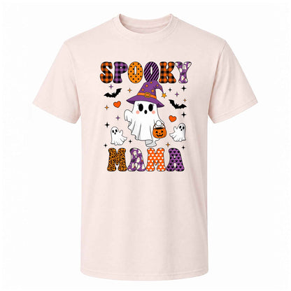 Personalized Halloween Shirt - Spooky Mama Shirt - Halloween Gift for Mom, Grandma, Aunt