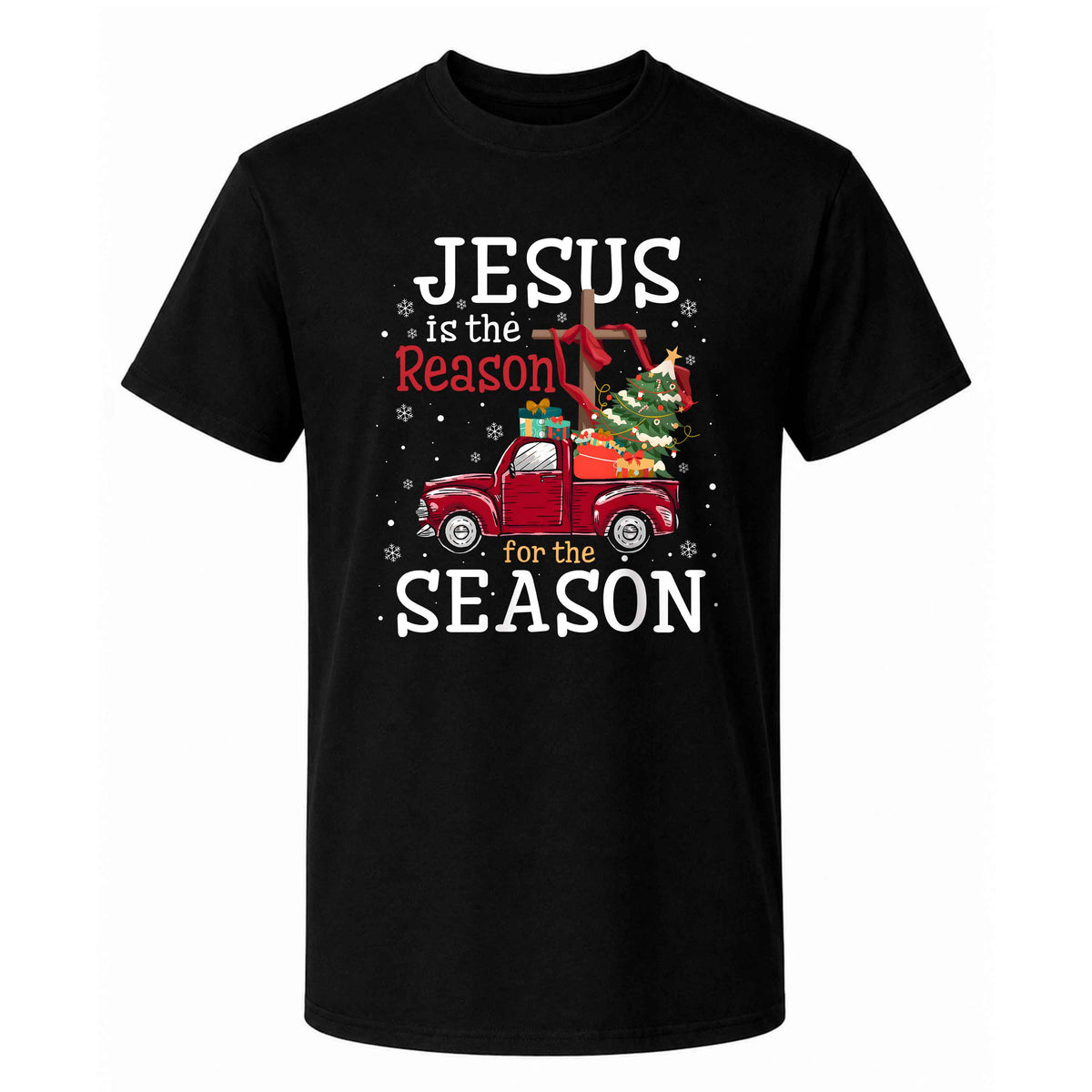 Jesus Is The Reason For The Season Christmas Shirt, Christian Nativity Tee, Religious Gift For Xmas