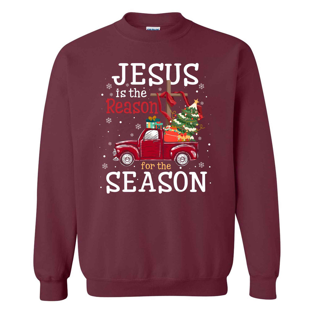 Jesus Is The Reason For The Season Christmas Shirt, Christian Nativity Tee, Religious Gift For Xmas