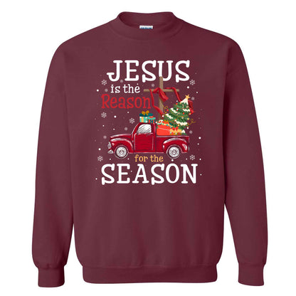 Jesus Is The Reason For The Season Christmas Shirt, Christian Nativity Tee, Religious Gift For Xmas