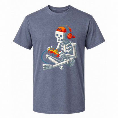 Skeleton Gamer Halloween Sweatshirt, Boys Pumpkin Gaming Shirt, Funny Halloween Gift