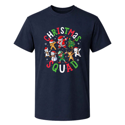 Christmas Squad Matching Family Shirts, Funny Christmas Graphic Tees, Holiday Gift for Family