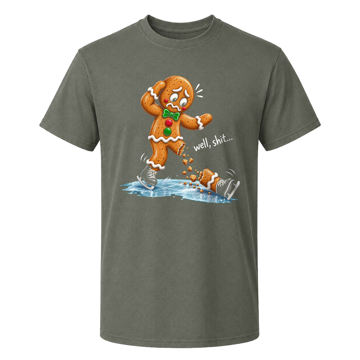 Gingerbread Christmas Sweatshirt, Funny Christmas Shirt Christmas Gift