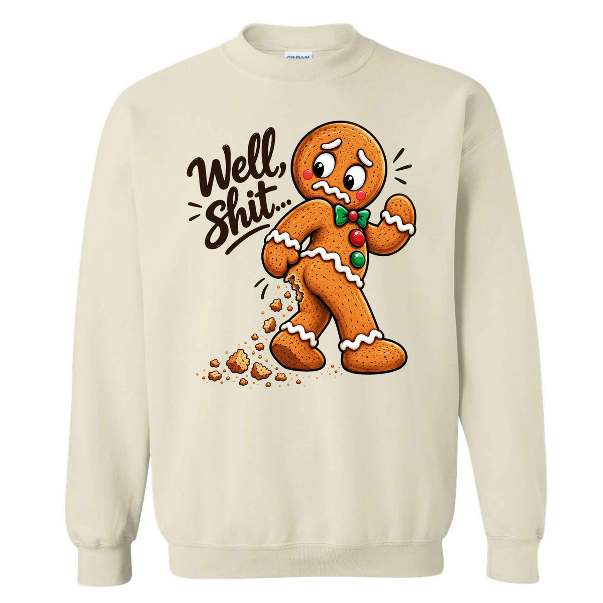 Gingerbread Christmas Sweatshirt, Funny Christmas Shirt Christmas Gift