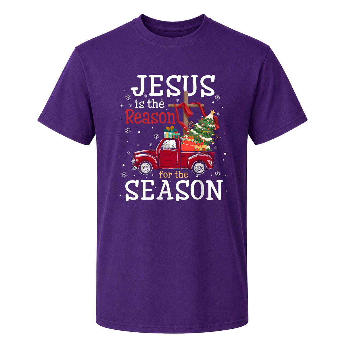 Jesus Is The Reason For The Season Christmas Shirt, Christian Nativity Tee, Religious Gift For Xmas