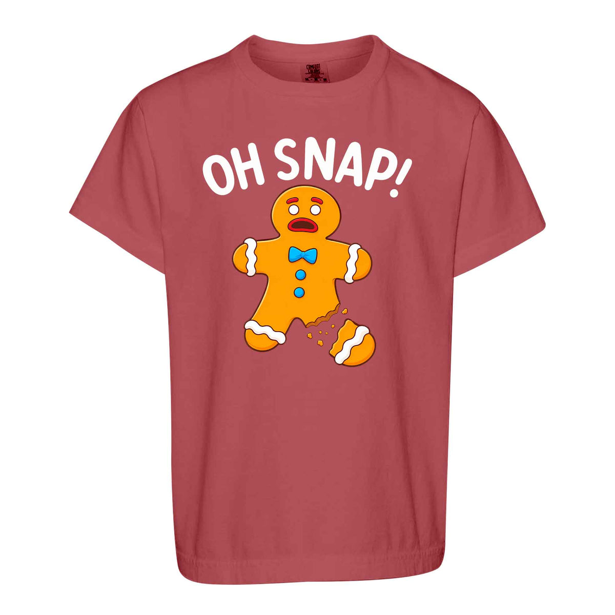 Funny Gingerbread Christmas Sweatshirt, Oh Snap Holiday Graphic Tee, Christmas Gift