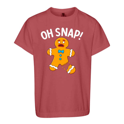 Funny Gingerbread Christmas Sweatshirt, Oh Snap Holiday Graphic Tee, Christmas Gift