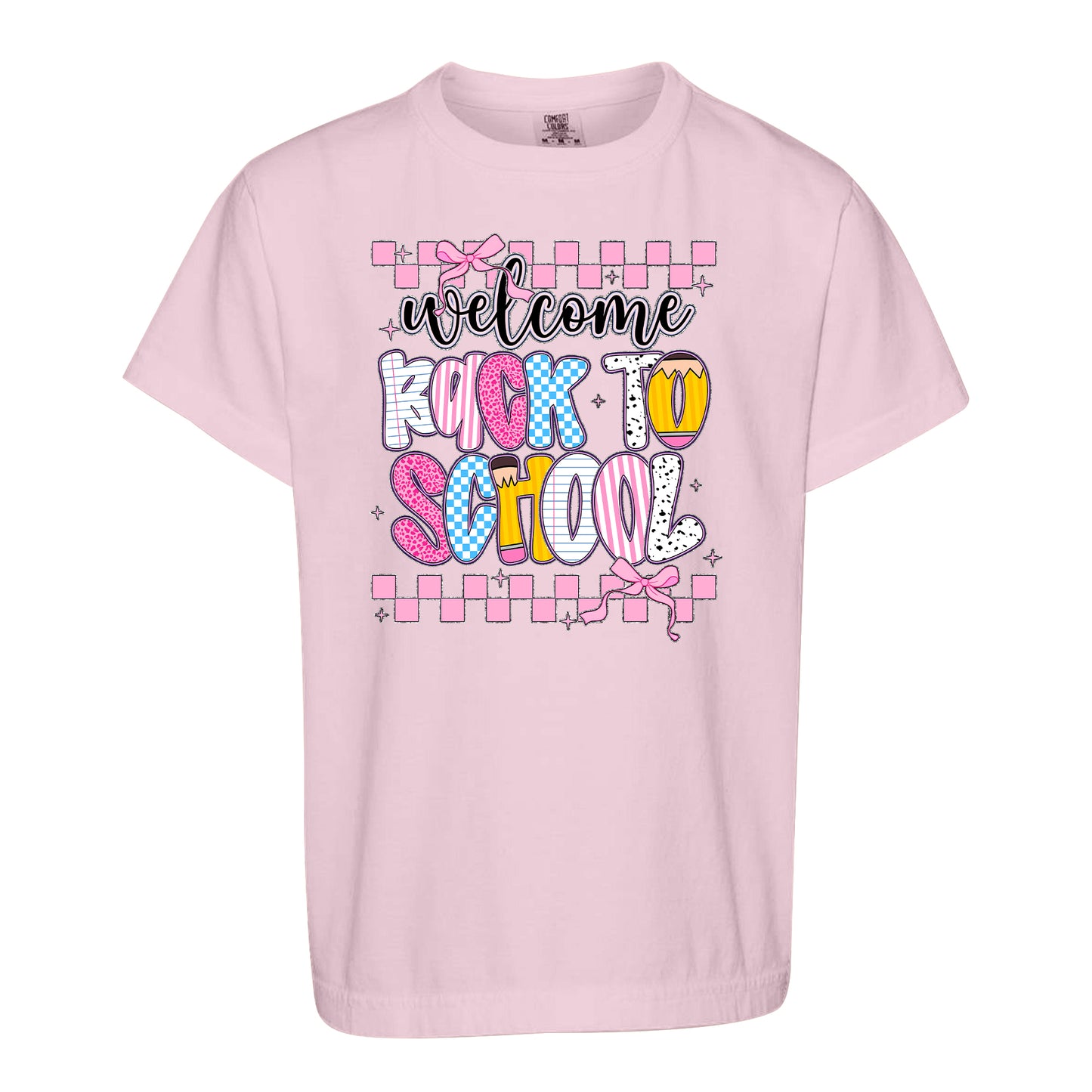 Personalized Welcome Back to School Teacher Student Shirt, Custom Name Back to School T-Shirt, First Day of School Gift Tee