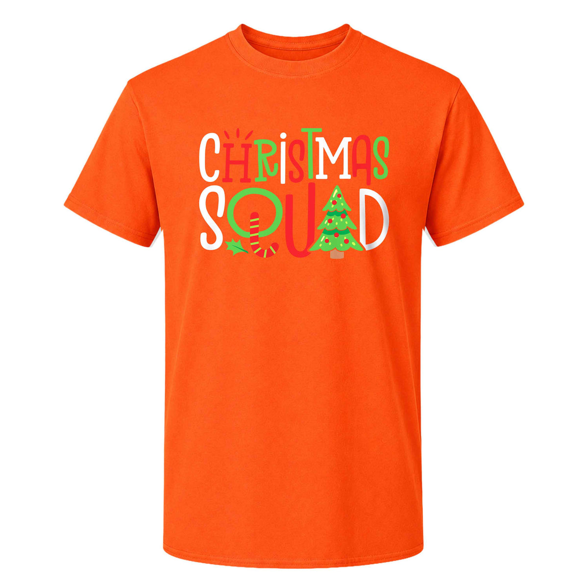 Christmas Squad Matching Family Shirts, Funny Christmas Graphic Tees, Holiday Gift for Family