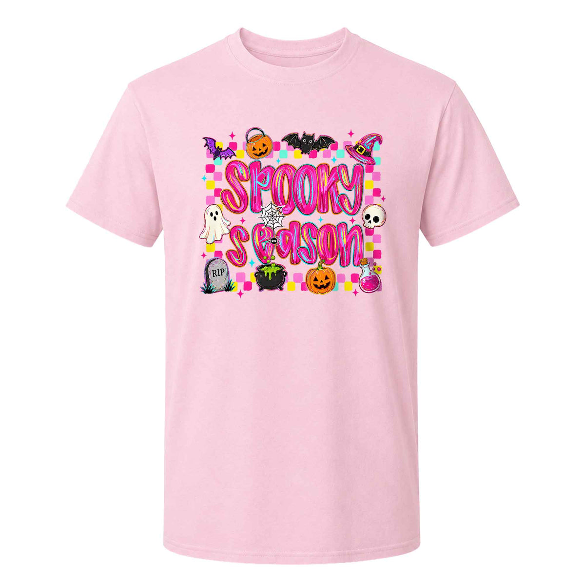 Colorful Halloween Shirt - Spooky Halloween T-shirt Sweatshirt - Cute Halloween Outfit, Spooky Season Gift