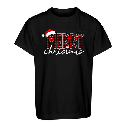 Matching Family Christmas Shirts, Merry Christmas Santa Hat Graphic Tees, Christmas Gift for Family