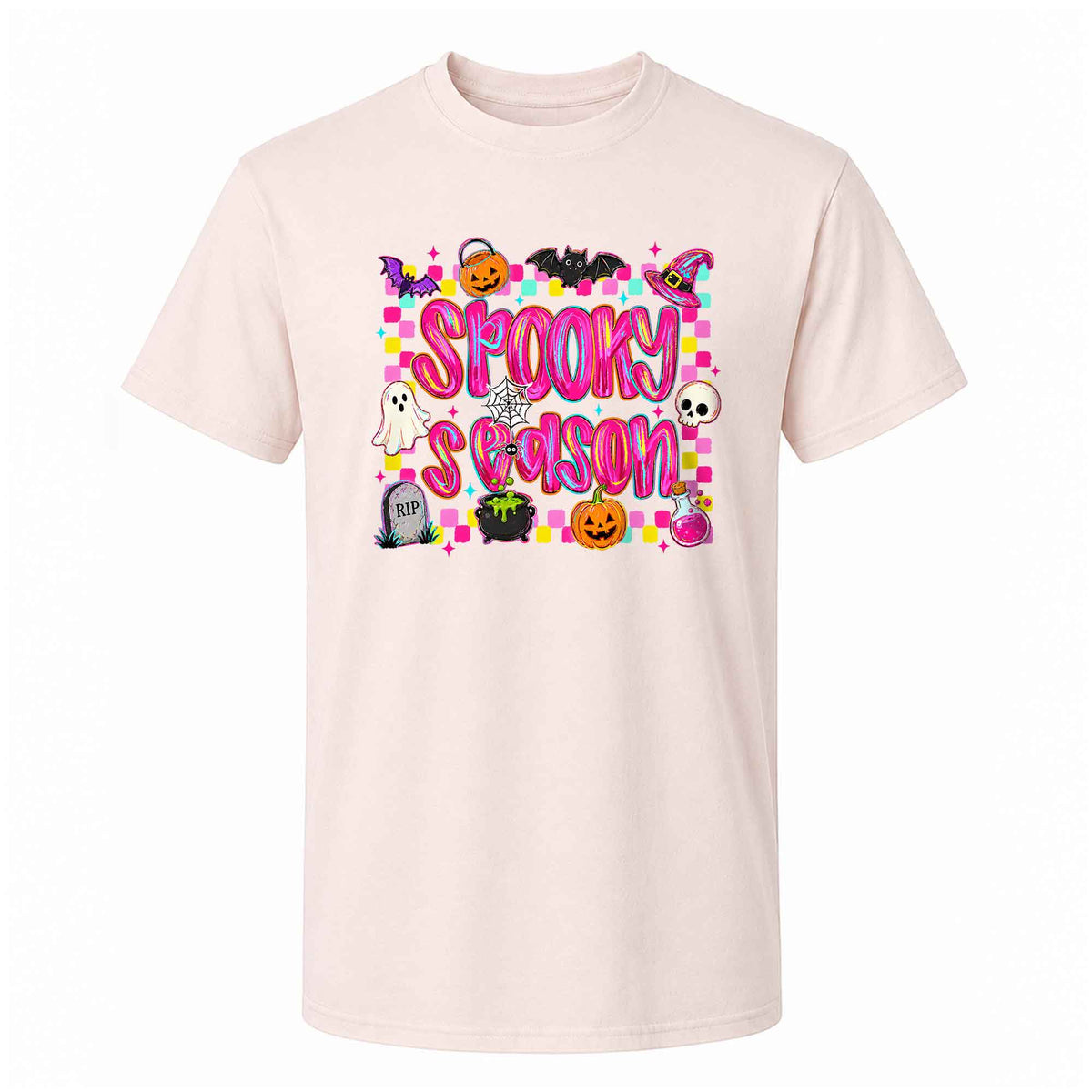 Colorful Halloween Shirt - Spooky Halloween T-shirt Sweatshirt - Cute Halloween Outfit, Spooky Season Gift