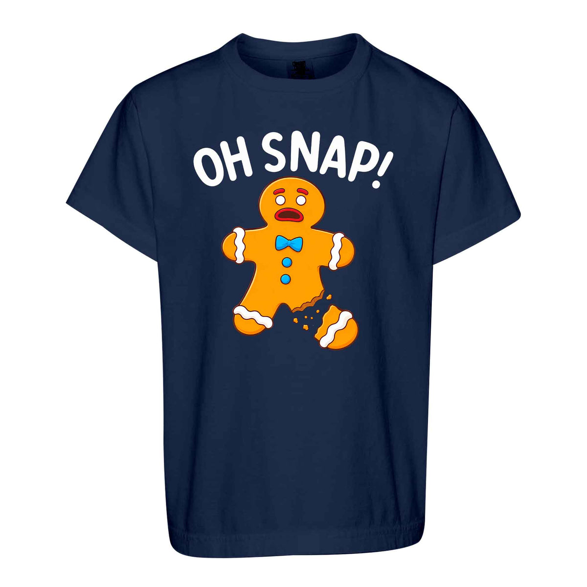 Funny Gingerbread Christmas Sweatshirt, Oh Snap Holiday Graphic Tee, Christmas Gift