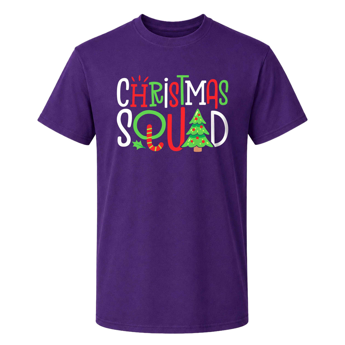Christmas Squad Matching Family Shirts, Funny Christmas Graphic Tees, Holiday Gift for Family