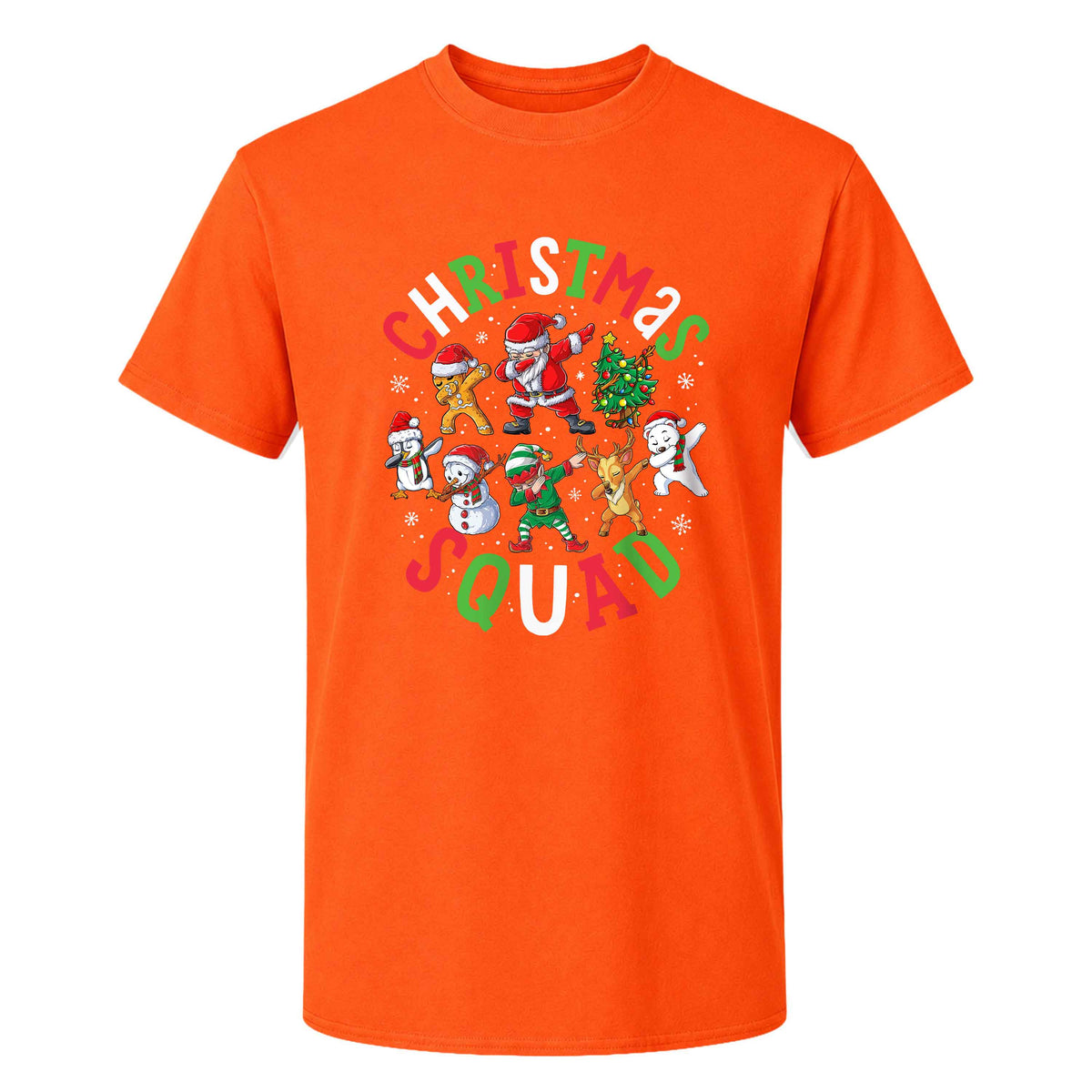 Christmas Squad Matching Family Shirts, Funny Christmas Graphic Tees, Holiday Gift for Family