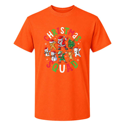 Christmas Squad Matching Family Shirts, Funny Christmas Graphic Tees, Holiday Gift for Family