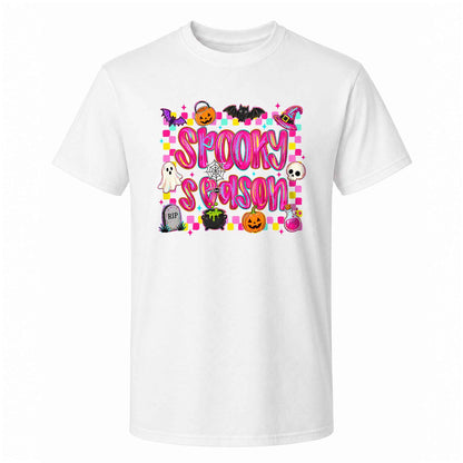 Colorful Halloween Shirt - Spooky Halloween T-shirt Sweatshirt - Cute Halloween Outfit, Spooky Season Gift