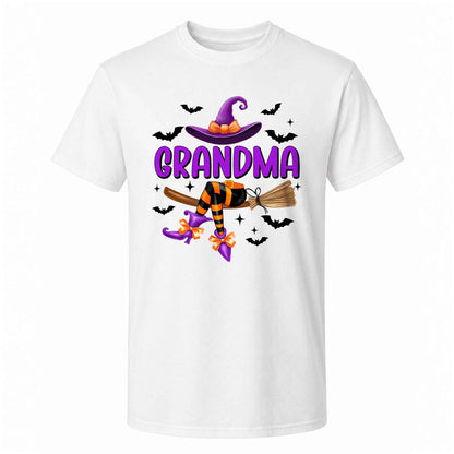 Personalized Halloween Witch Shirt - Grandma Witch T-Shirt Sweatshirt - Halloween Gift for Grandma, Mom