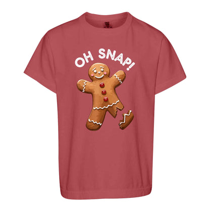 Funny Gingerbread Christmas Sweatshirt, Oh Snap Holiday Graphic Tee, Christmas Gift
