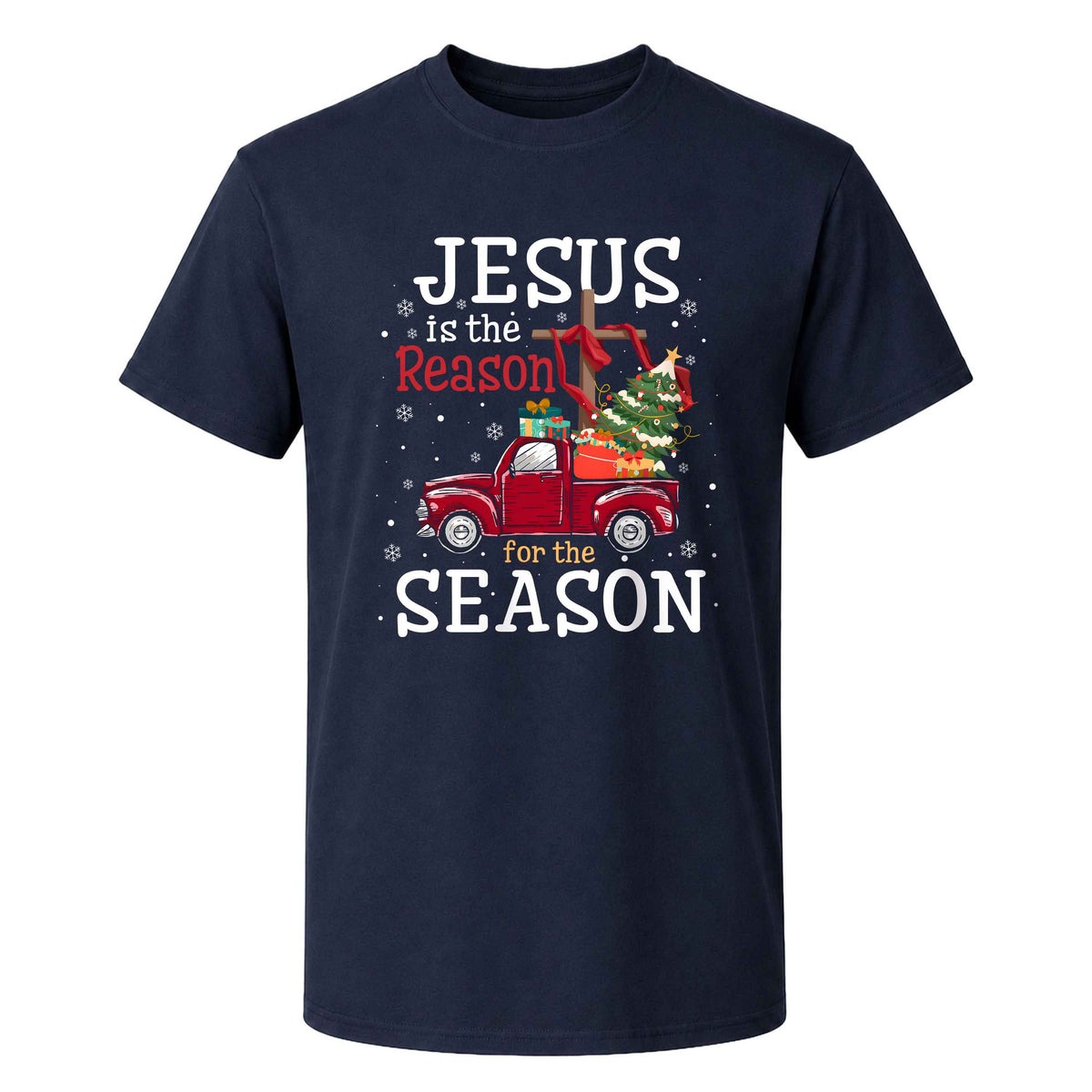 Jesus Is The Reason For The Season Christmas Shirt, Christian Nativity Tee, Religious Gift For Xmas
