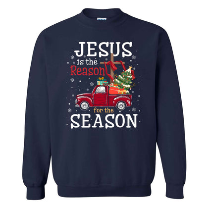 Jesus Is The Reason For The Season Christmas Shirt, Christian Nativity Tee, Religious Gift For Xmas