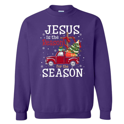 Jesus Is The Reason For The Season Christmas Shirt, Christian Nativity Tee, Religious Gift For Xmas