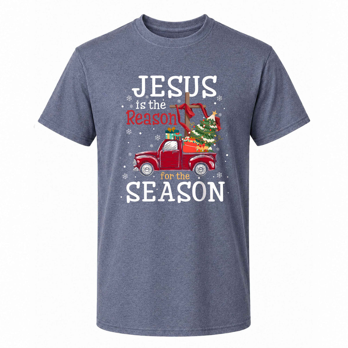 Jesus Is The Reason For The Season Christmas Shirt, Christian Nativity Tee, Religious Gift For Xmas