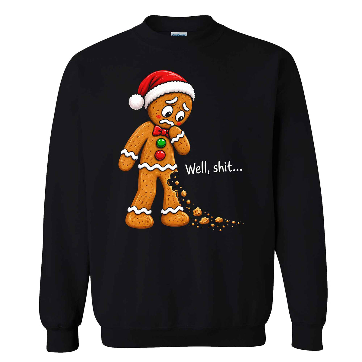 Gingerbread Christmas Sweatshirt, Funny Christmas Shirt Christmas Gift