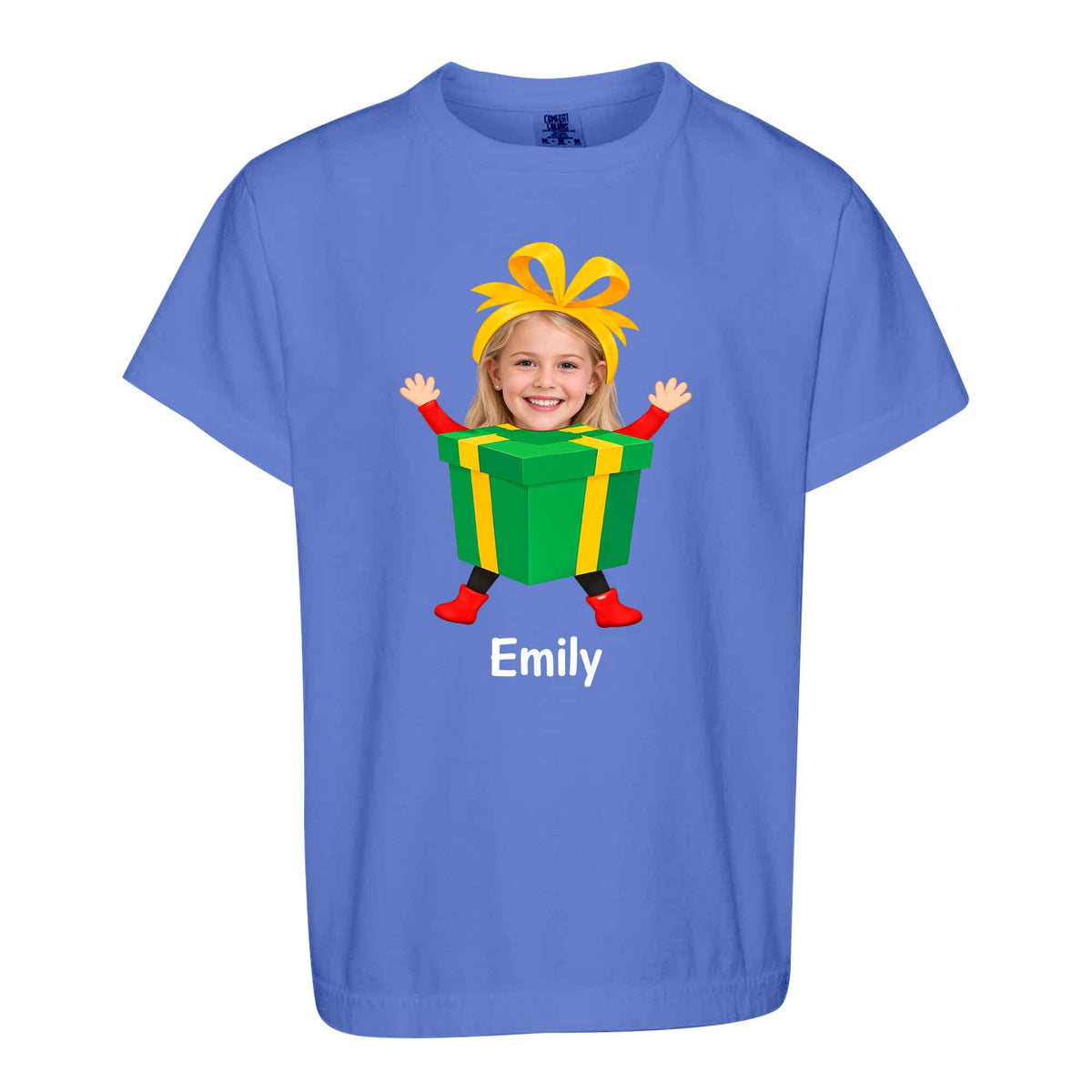 Custom Face Christmas Family Shirts, Personalized Holiday Characters, Matching Family Outfits