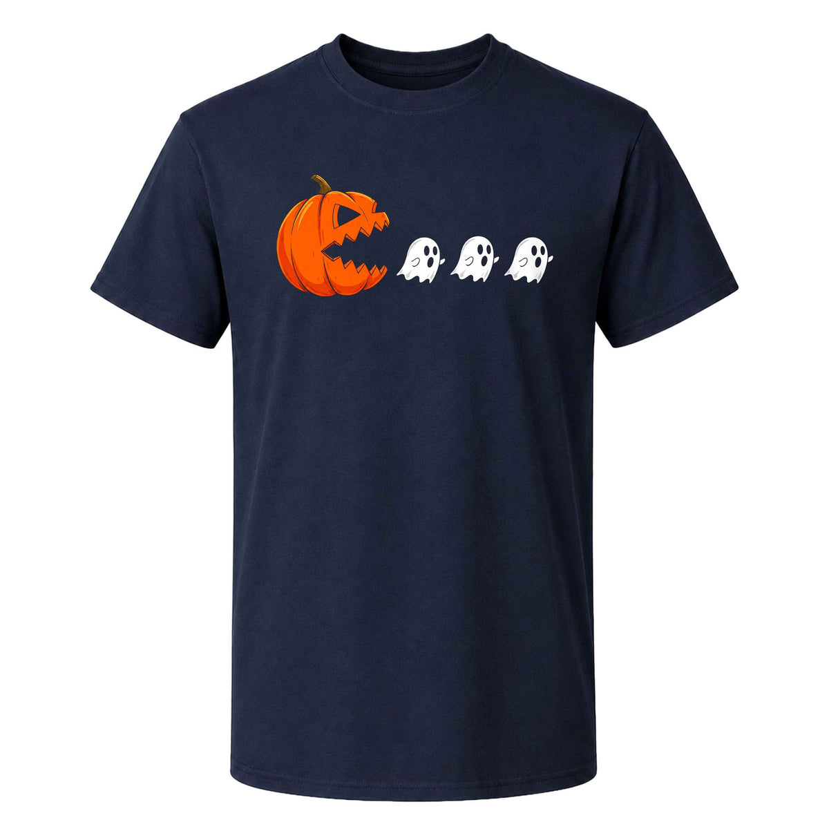 Pumpkin Ghost Graphic Halloween Sweatshirt, Spooky Season Jack O Lantern Shirt, Funny Halloween Gift