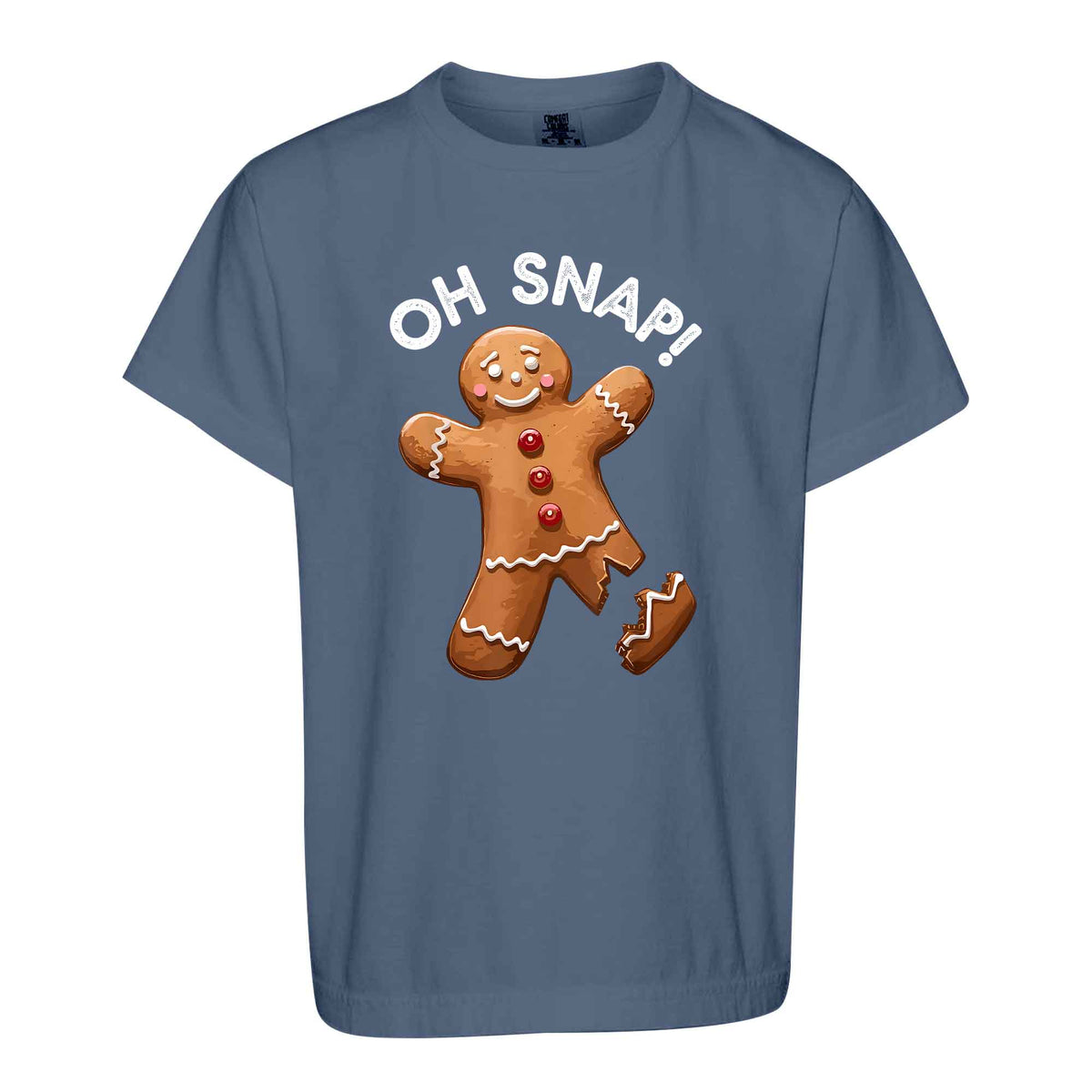 Funny Gingerbread Christmas Sweatshirt, Oh Snap Holiday Graphic Tee, Christmas Gift